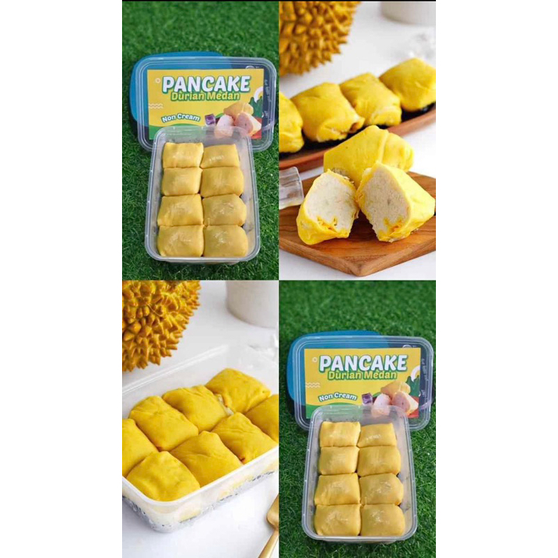 

Pancake Durian Non Cream isi 8