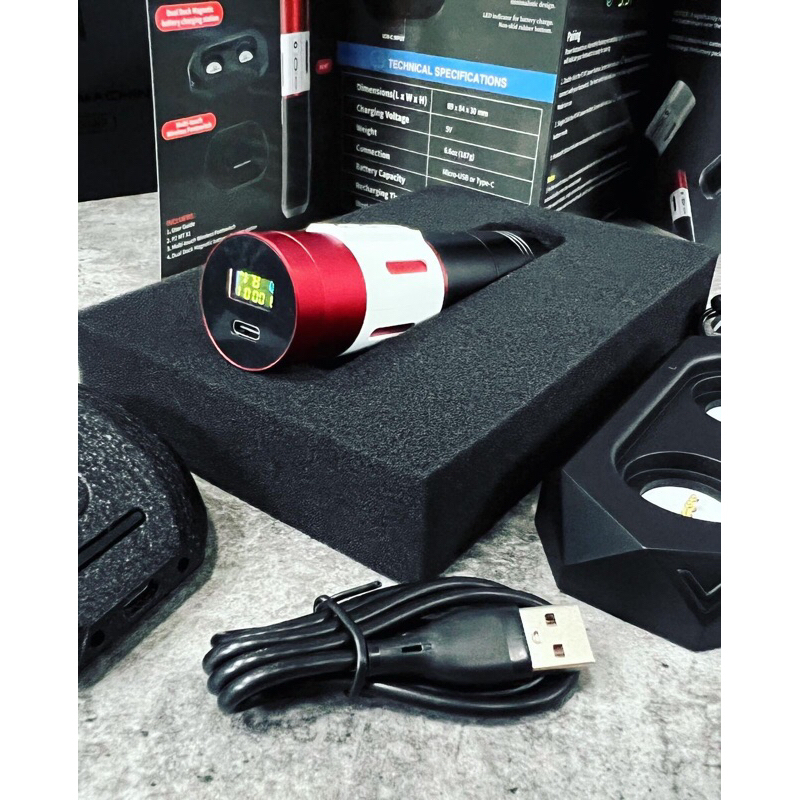 Mesin Tattoo Rotary Pen Cartridge EZ P2 MT (Multi-Touch) Wireless