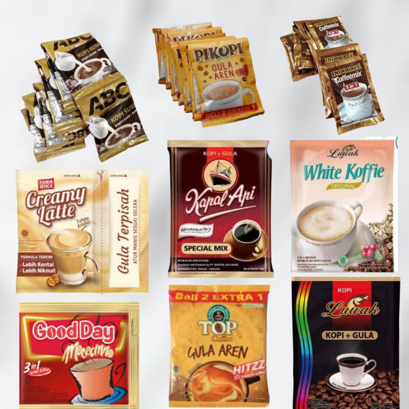 

KOPI 2 RENCENG BISA MIX REQUEST NOTE YAH