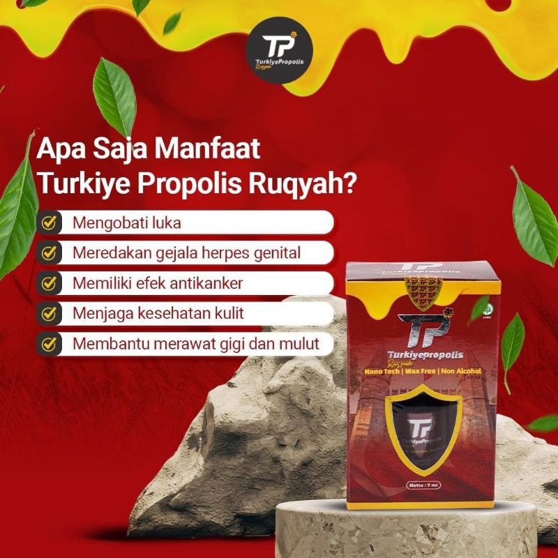 TURKISH PROPOLIS RUQYAH | TPR RED | TPR BRAIN (Biru)