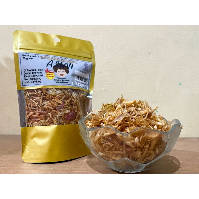 

BAWANG GORENG GALING SUMENEP ASLI TANPA CAMPURAN 50GRAM