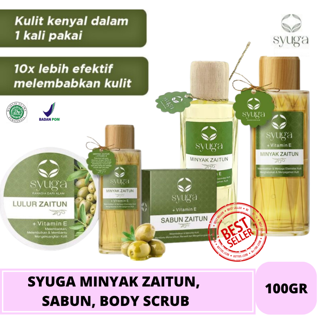 𝐔𝐍𝐈𝐐𝐔𝐄 𝐌𝐀𝐑𝐓 - Sabun Wajah Glowing / Minyak Zaitun Asli / Syuga / Syuga Minyak Zaitun 100% ORIGINAL &