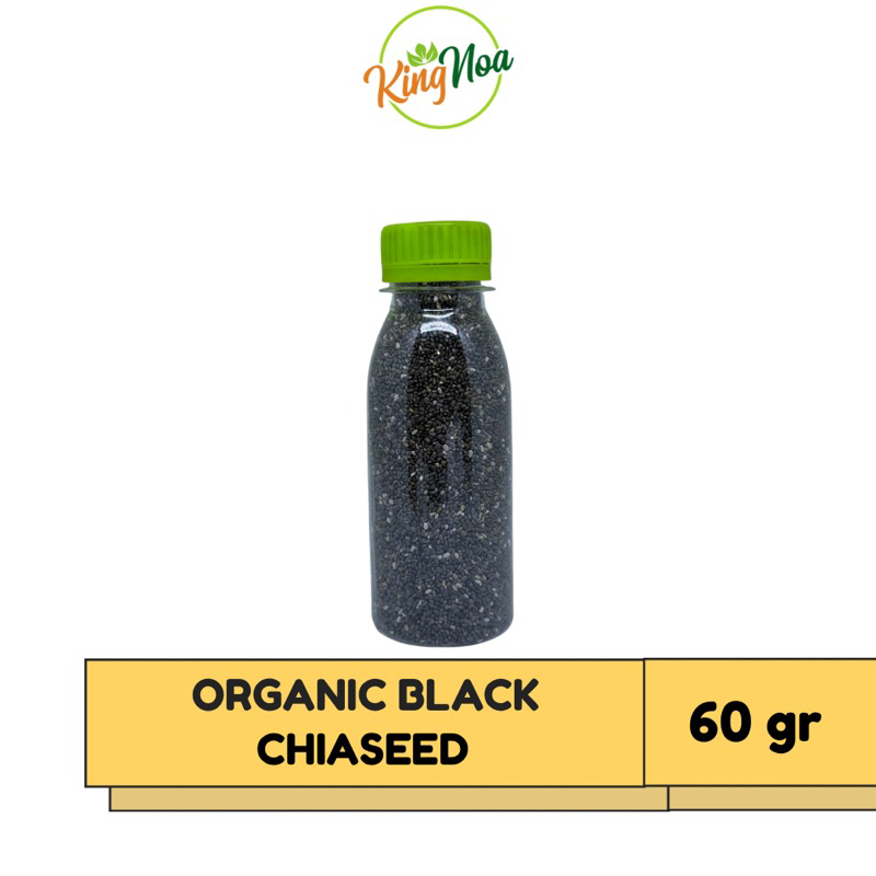 

ORGANIC BLACK CHIA SEED 60gr