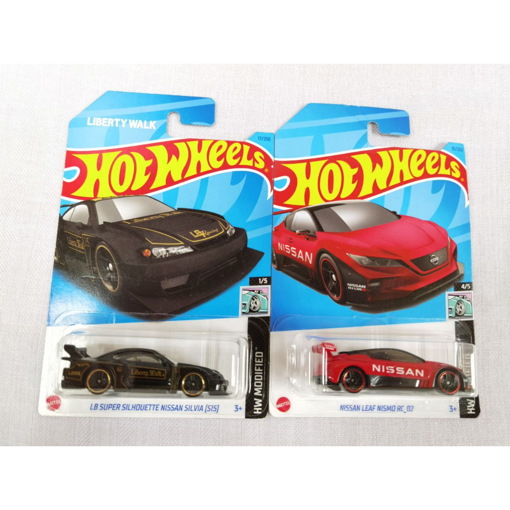 Hot Wheels HW Modified LB Super Silhoutte Nissan Silvia (S15) Nissan Leaf Nismo RC_02
