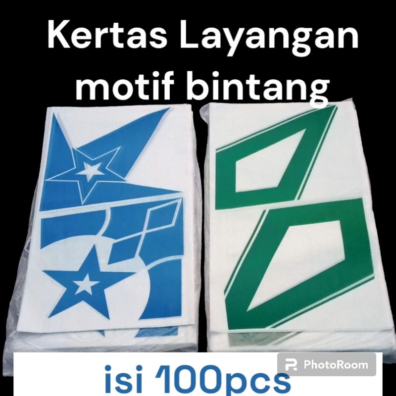 kertas layangan sablon