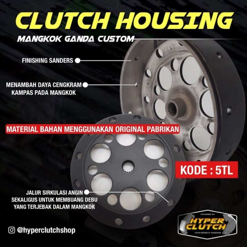 mangkok ganda mio sporty mio soul karbu custom