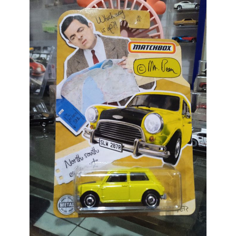 Matchbox Mini Cooper Mr Bean