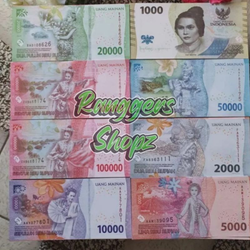 Uang Mainan Isi 100 Lembar / Bisa Untuk Mahar & Mainan Anak