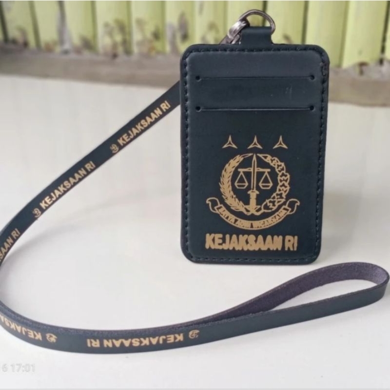 

HOLDER KALUNG ID CARD LOGO MABES KEJAKSAHAN RI HITAM BEST QUALITY PREMIUM