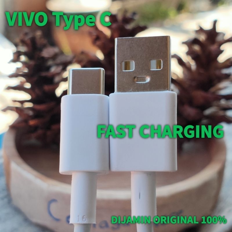 Kelaashop Charger Vivo 2A 10Wat Copotan Orisinil Hp Bekas Y16 Y30 Y30I Y50 Type C Bawaan Original