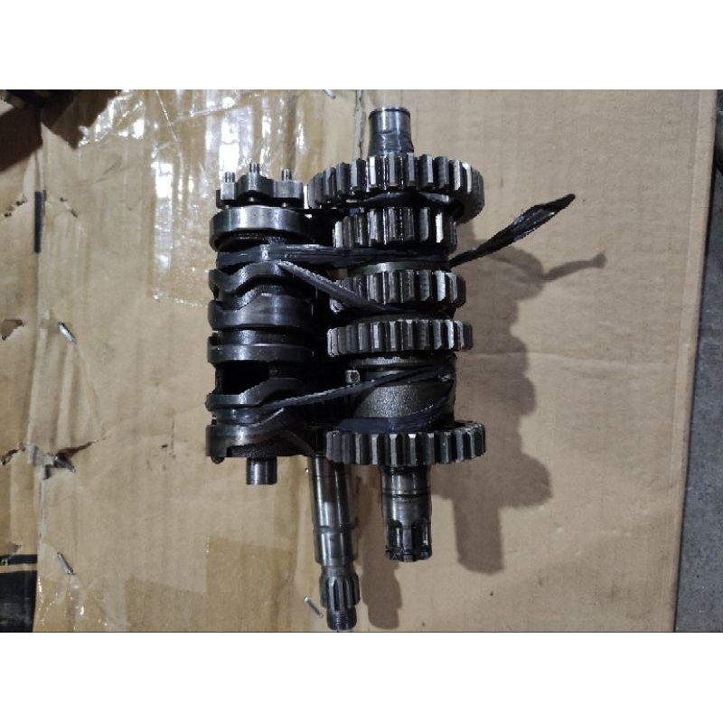 gearbok girbok gir gearbox gigi rasio gear rasio transmisi set cam drum capit udang ori original yam