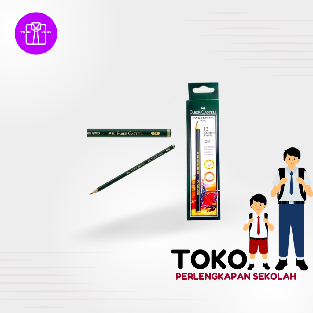 

Pencil Faber Castell 2B 12 pcs