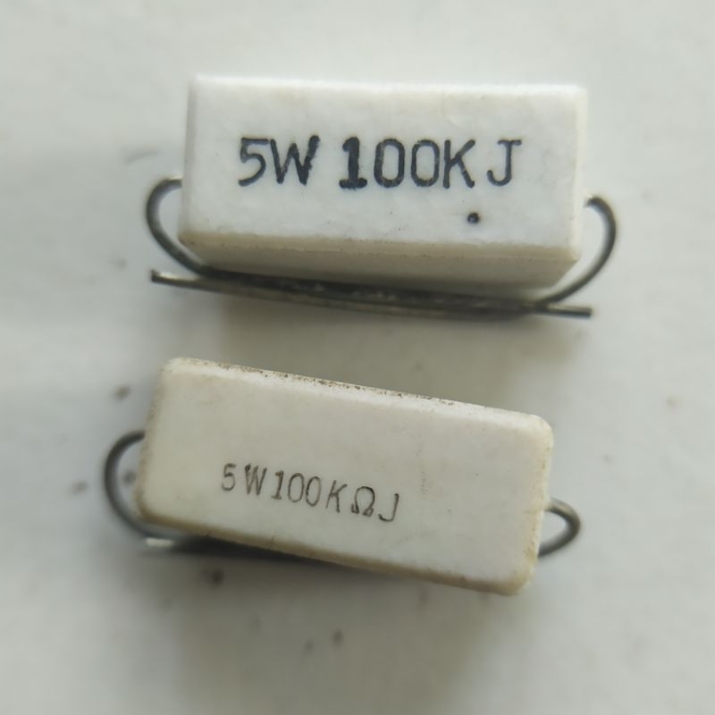 resistor kapur 100k 5w