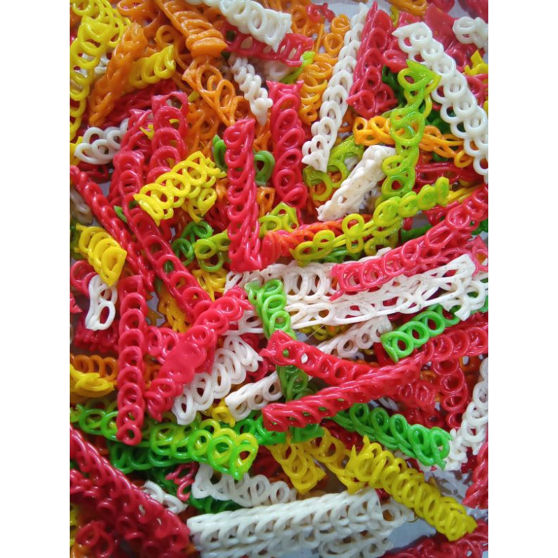 

KERUPUK TAMBANG WARNA, berat 5kg