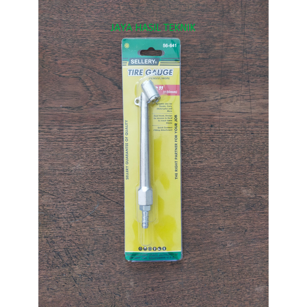 Sellery Pengisi Angin Tire Gauge 6"
