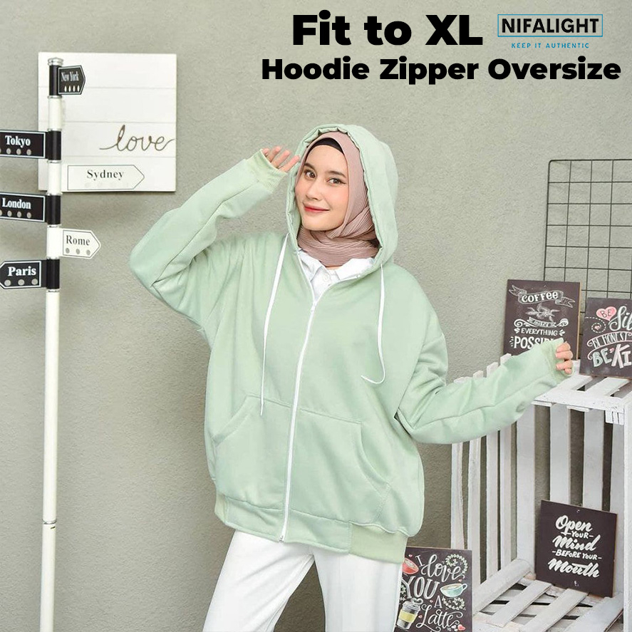 Jaket Hodie Wanita Pria Zipper Polos Fit to XL Jaket Pria Wanita Unisex Zipper Resleting Polos Premi