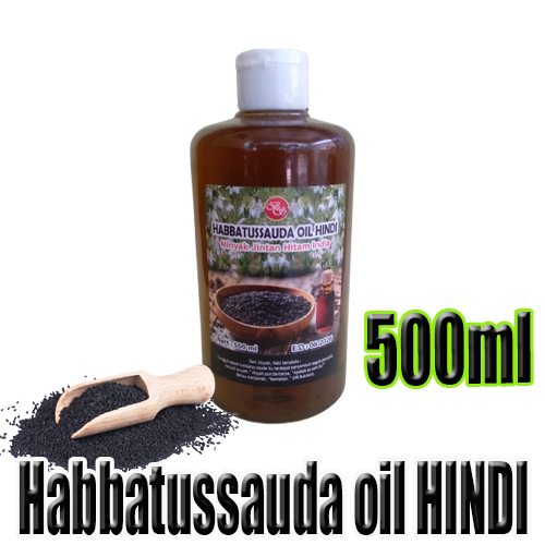 Minyak jintan hitam habbatussauda oil curah 500ml HINDI