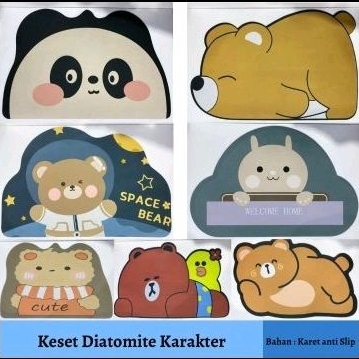 keset diatomite karakter anti selip