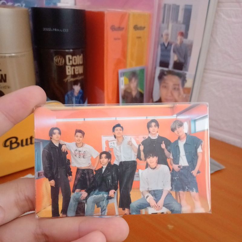 Photocard PC BTS BUTTER OT7 OFFICIAL
