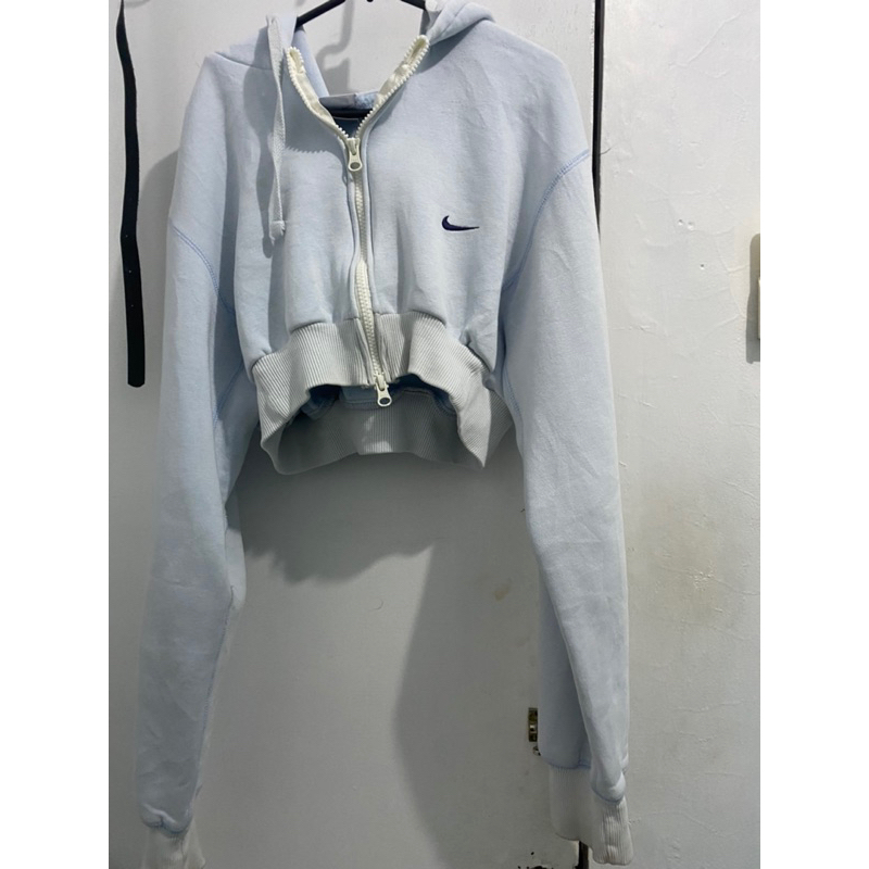 preloved jaket crop nike