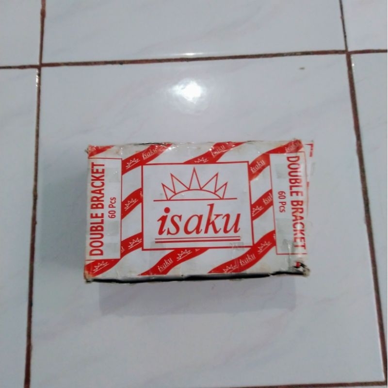 DAUBLE BRACKET GORDEN ISI 60 PCS/PENYANGGA GORDEN/AKSESORIS GORDEN