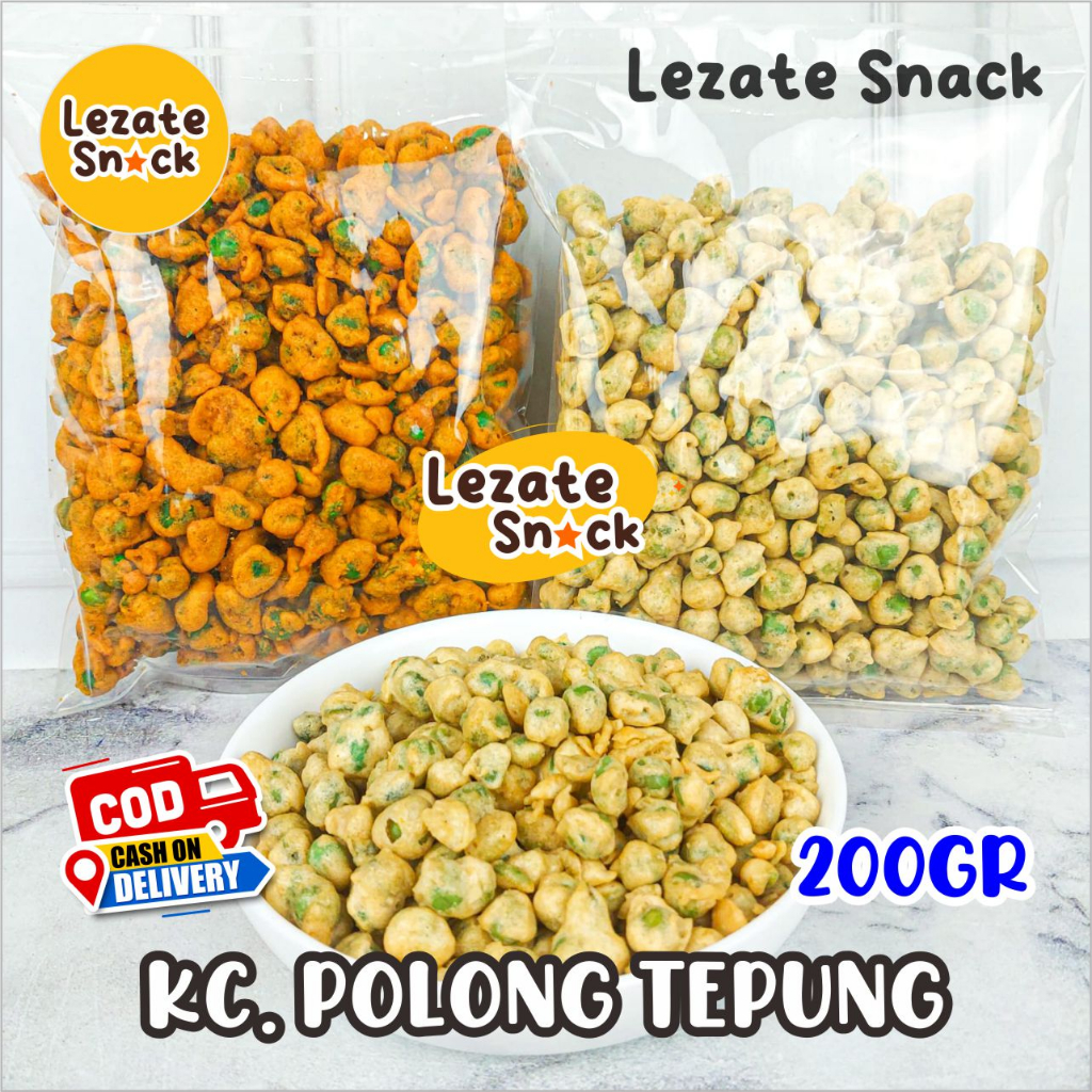 

Kacang Polong Tepung 200gr Murah Enak / Kacang Kapri Tepung Bali Gurih Pedas Kacang Kiloan Murah Kacang Campur Lezate Tari Poetri Bali Matahari