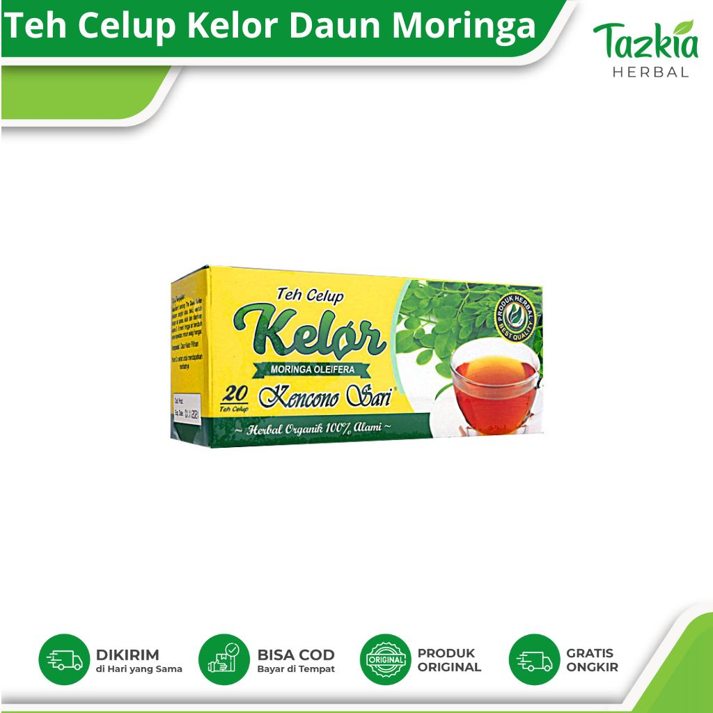 

Teh Celup Kelor Daun Moringa Murni Kencono Sari 100% Asli Atasi Kanker Diabetes