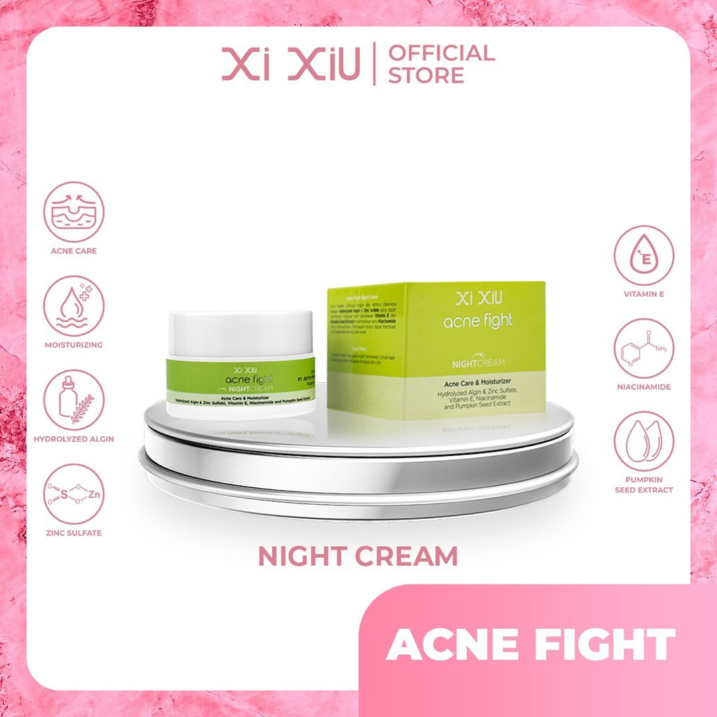 Xi XIU ACNE FIGHT NIGHT CREAM