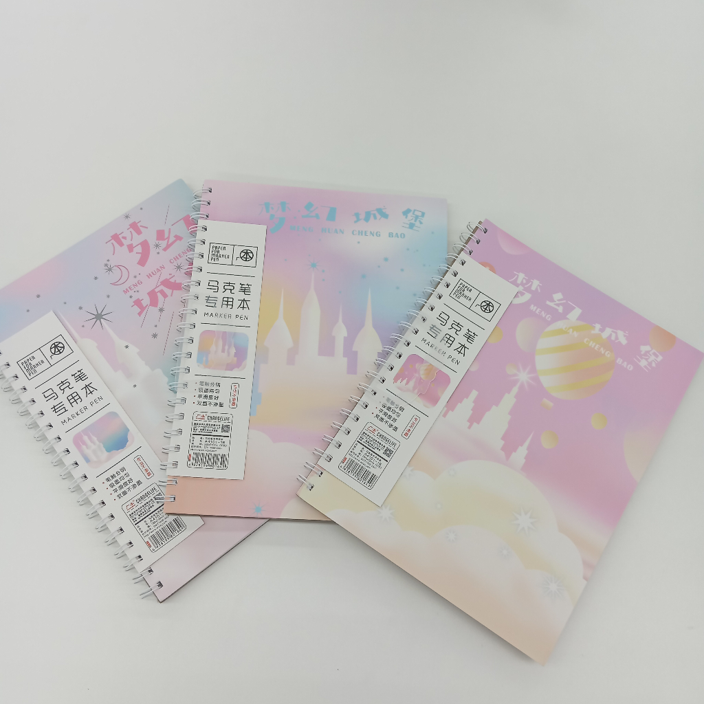 

Buku Diary Menggambar Sketchbook Drawing Memo Pad Notebook/Buku Sketsa Buku Gambar Jilid Spiral