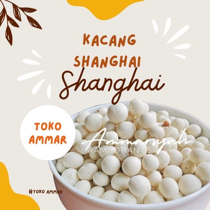 

Kacang Shanghai Original (250gram), 1/4Kg ,Kacang Balut Tepung Renyah