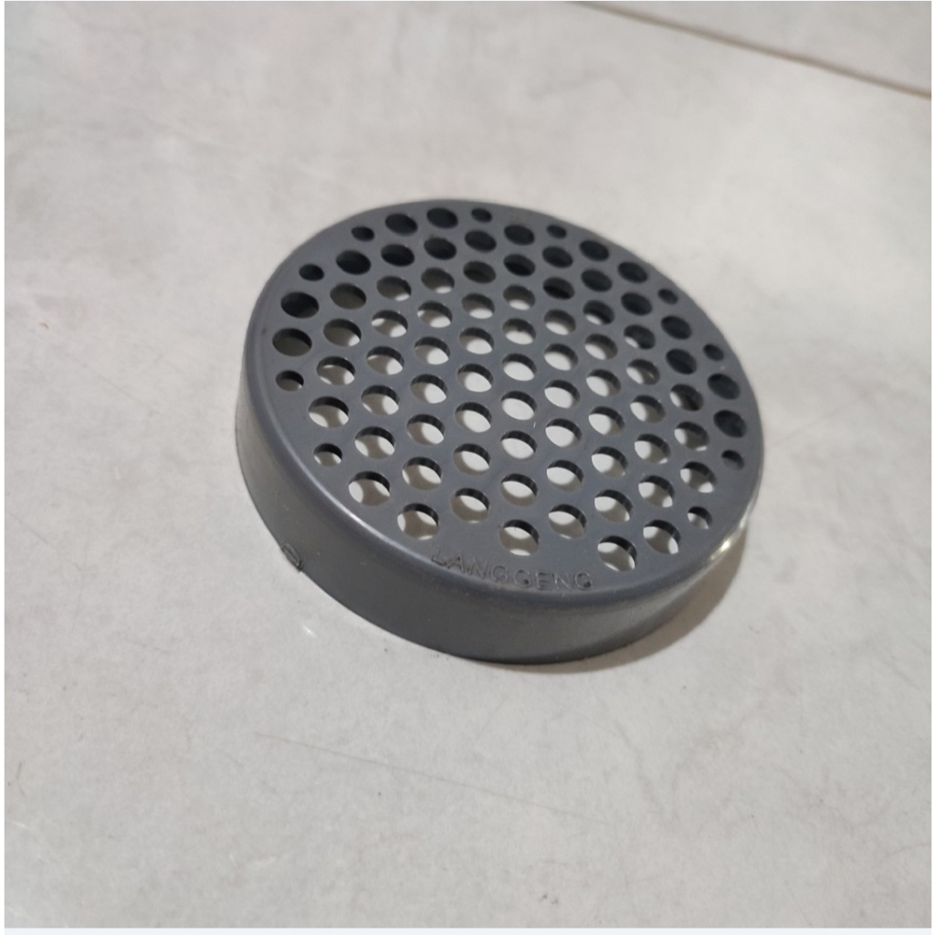 Dop Saringan 3 inci PVC / Dop 3" Walet / Tutup Pipa Bolong 3 inch