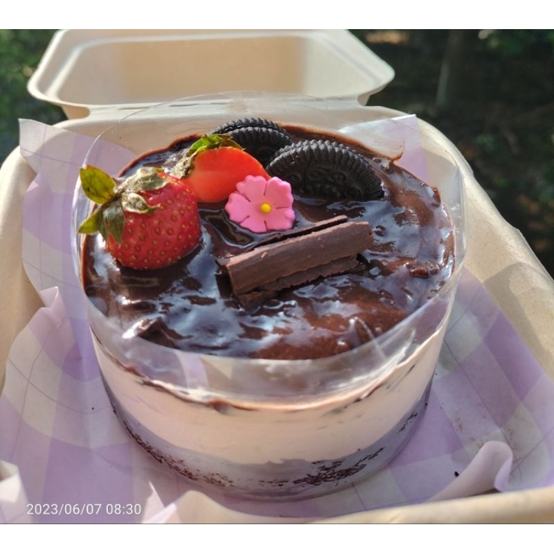 

mousse cake bento