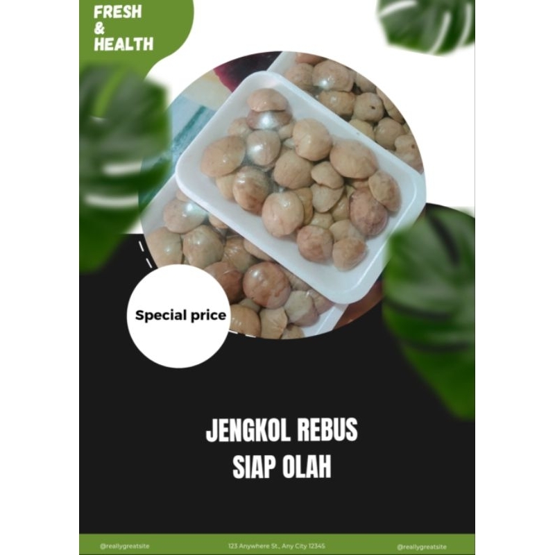 

Jengkol Rebus Siap Olah