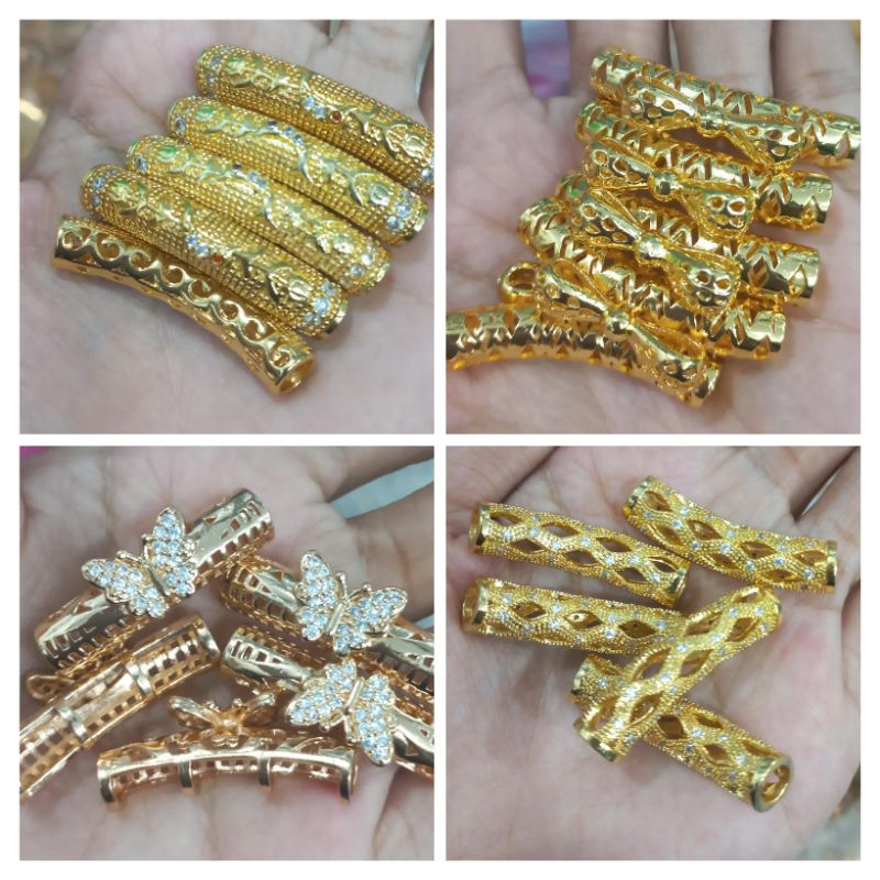 Bahan Gelang Tabung //Pipa Bahan Gelang Love