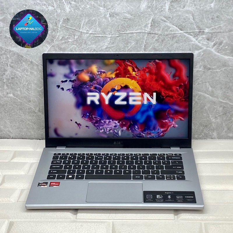 Laptop Premium Gaming Editing Acer Aspire Ryzen 5 7520U Ram 8/512gb