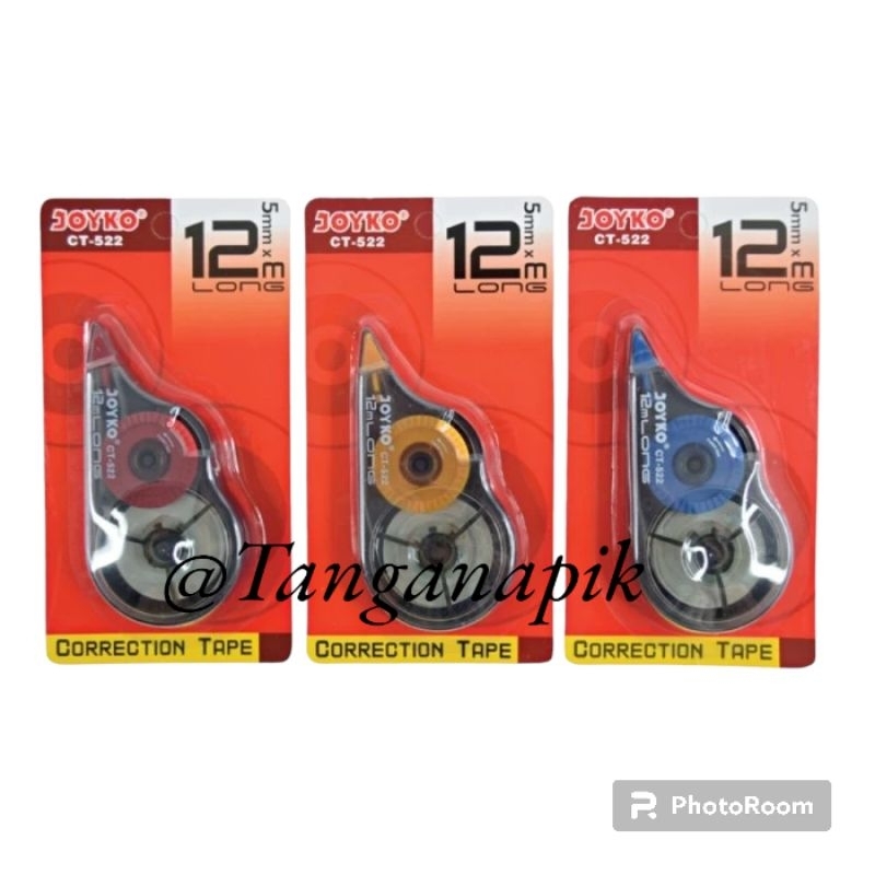 

JOYKO CORRECTION TAPE// TIP EX ROLL JOYKO 12M