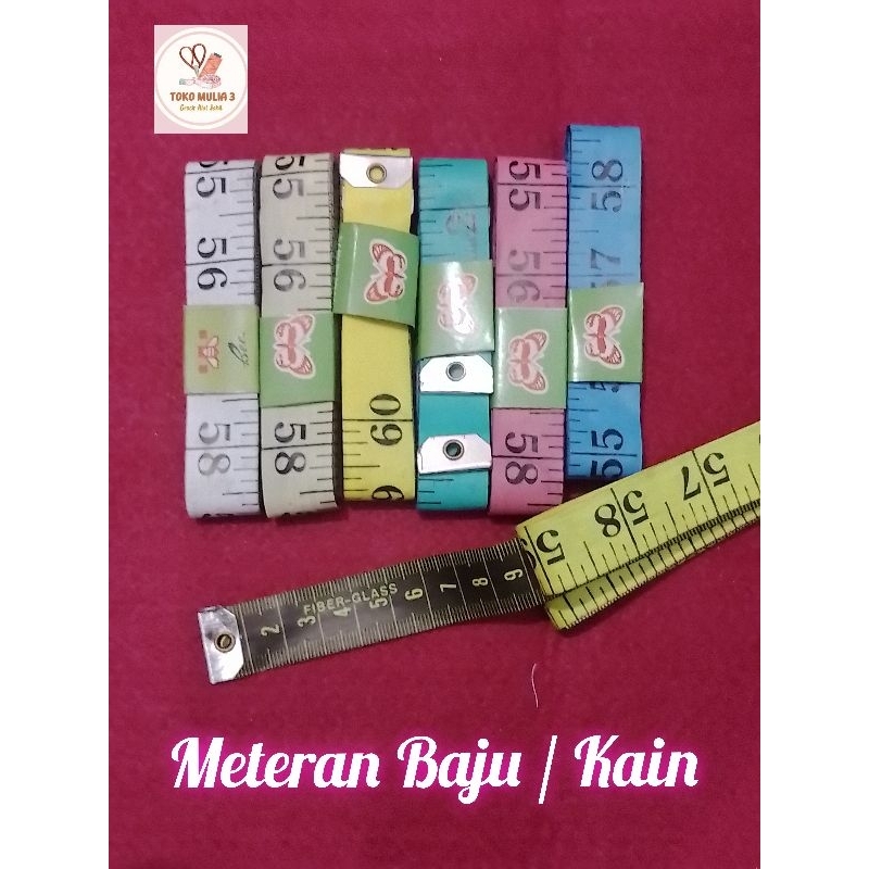 Meteran Jahit / Kain / Baju (BESAR)