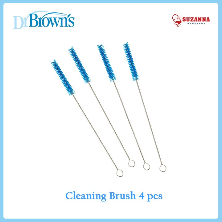 Dr Brown 620 Cleaning Straw Brush 4 Pcs