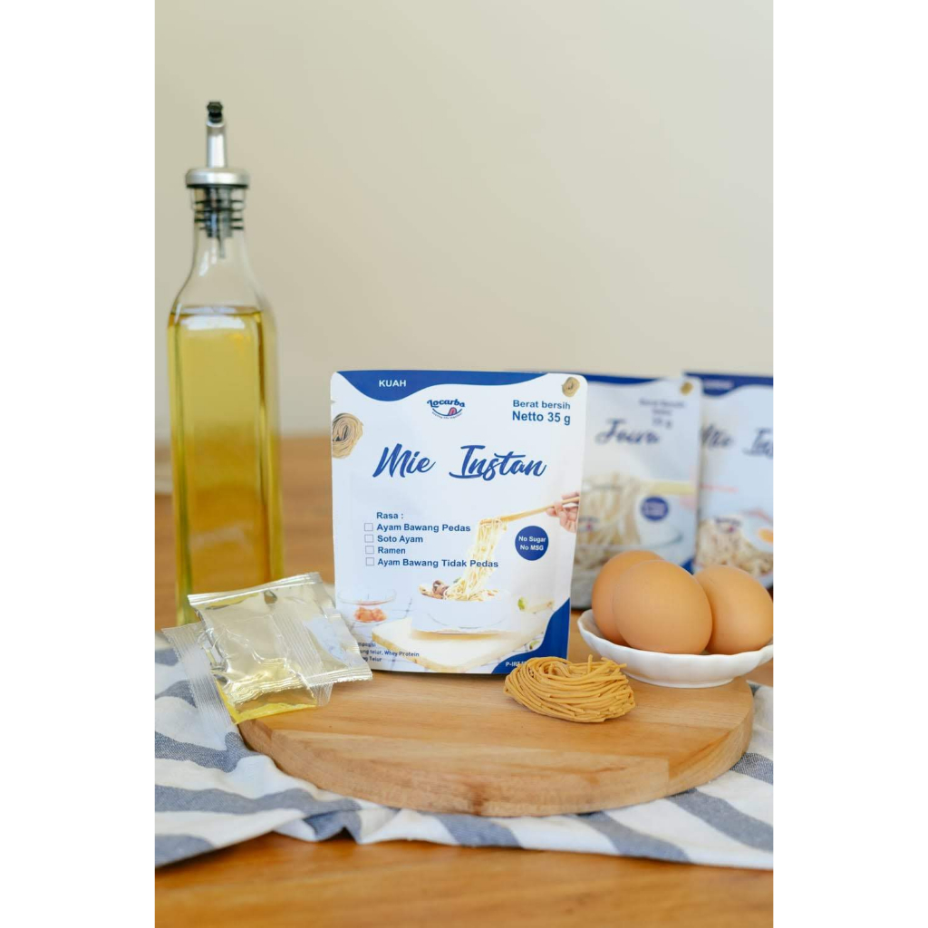 

mie instan lowcarb keto friendly rasa soto