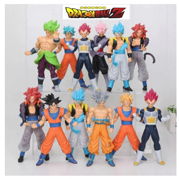 ACTION FIGURE DRAGON BALL Z SUPER GOKU SUPER SAIYAN ULTRA INSTING GOGETA VEGETA BROLY JIREN