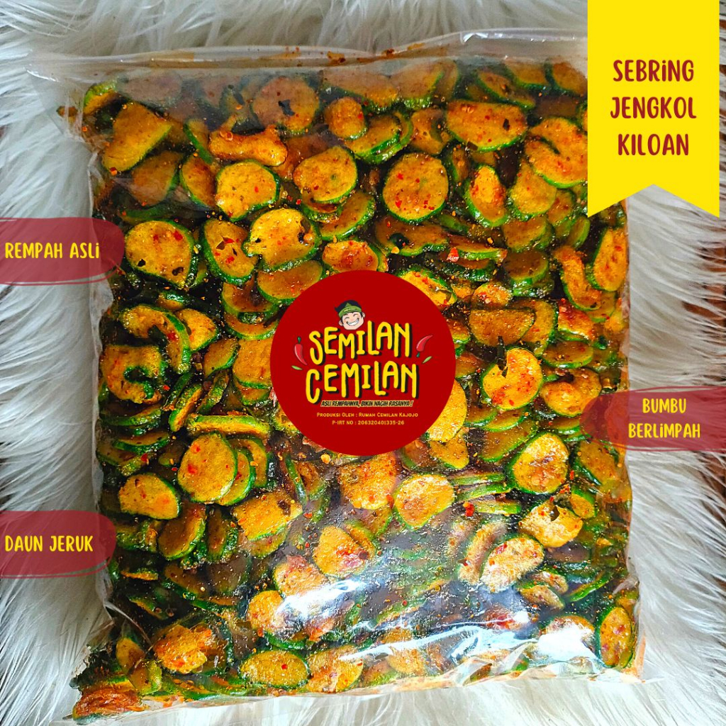 

SEBRING JENGKOL KILOAN / SEBRING JENGKOL REMPAH DAUN NERUK / semilan cemilan
