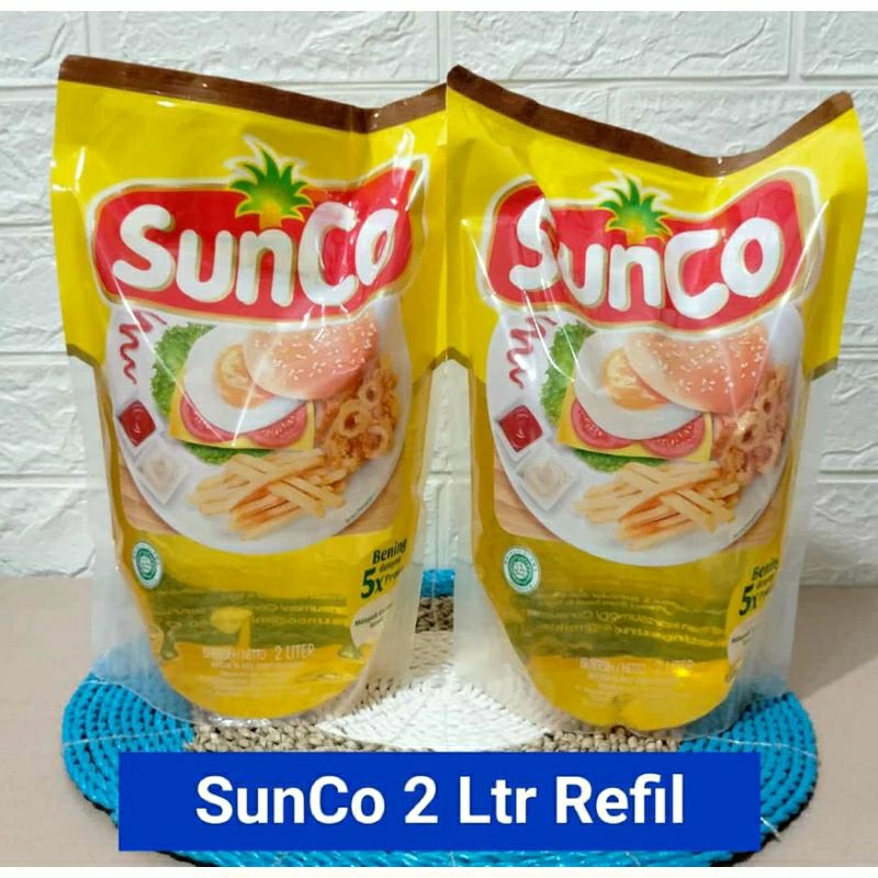 

Minyak Goreng Sunco Refill 2liter Berhadiah