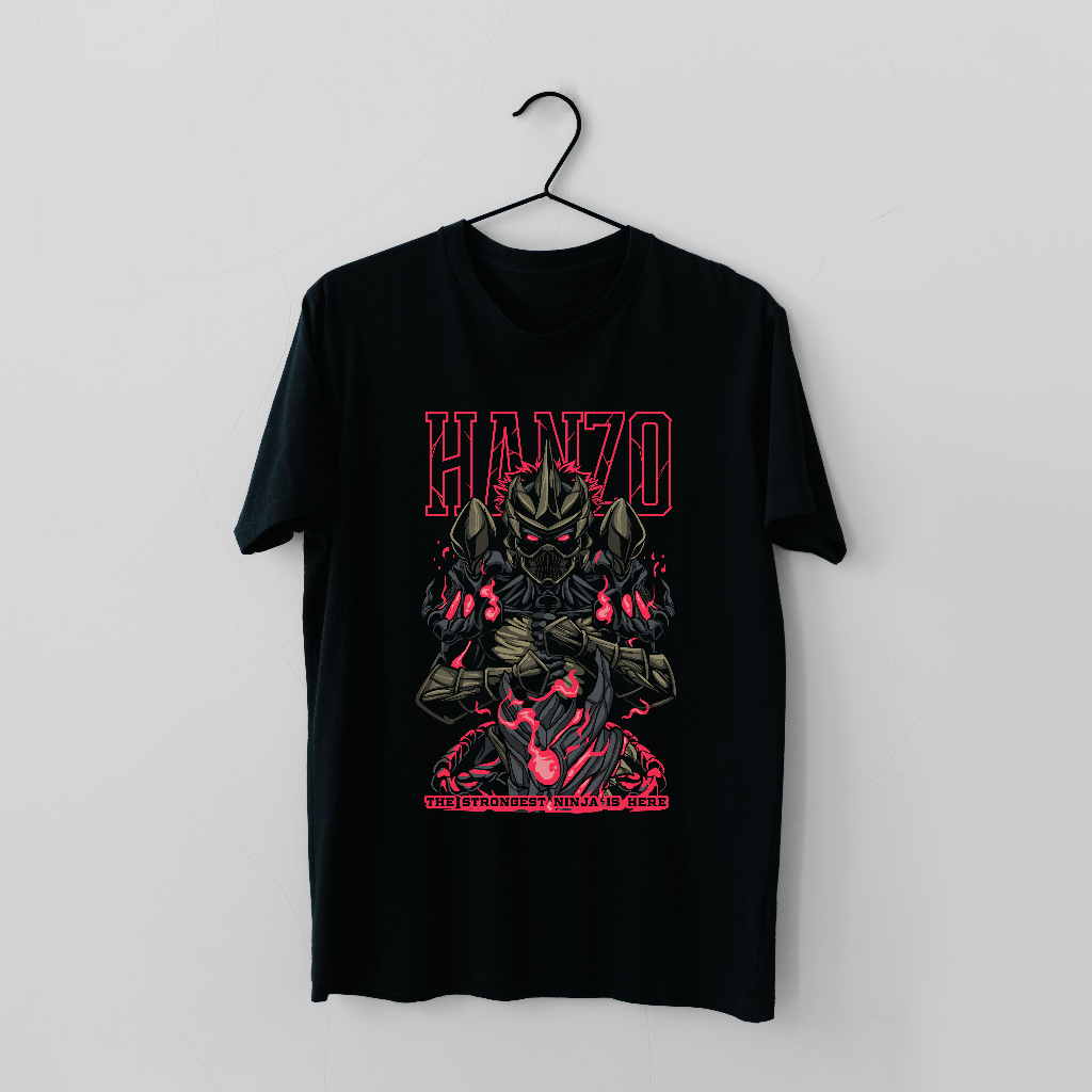 C&H KAOS HERO MOBILE LEGEND HANZO DISTRO BAJU PRIA WANITA COMBED 24s - CHML 010