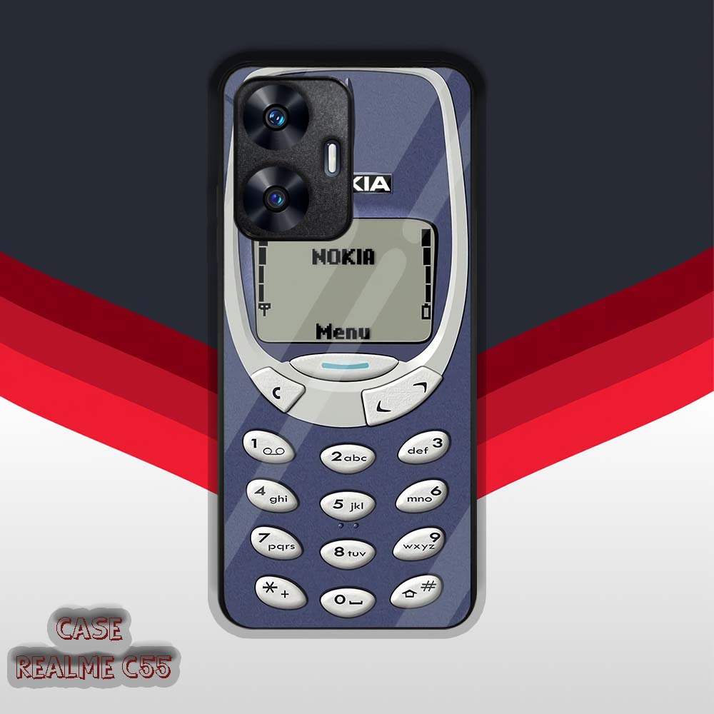 Case Glossy Realme C55 [PC139] Casing Rubber Tpu Realme C55 | kesing Silicon Premium Jadul