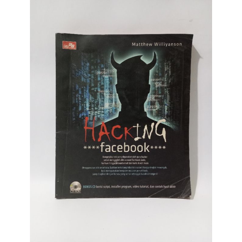 Buku hacking Facebook, mengetahui trik yang digunakkan oleh pada hacker untuk mengambil alih account