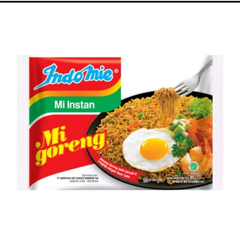 

2 Aqsa cell" indomie goreng isi 5