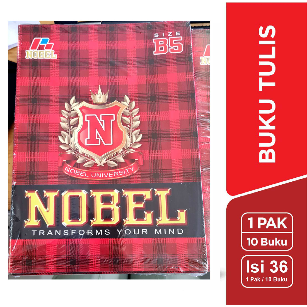 

Buku Tulis Nobel Campus 36 Lembar 1 Pak / 10 Buku