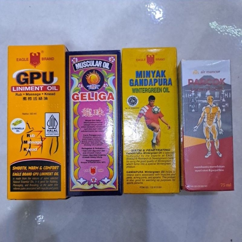 MINYAK URUT GPU | MINYAK GANDAPURA