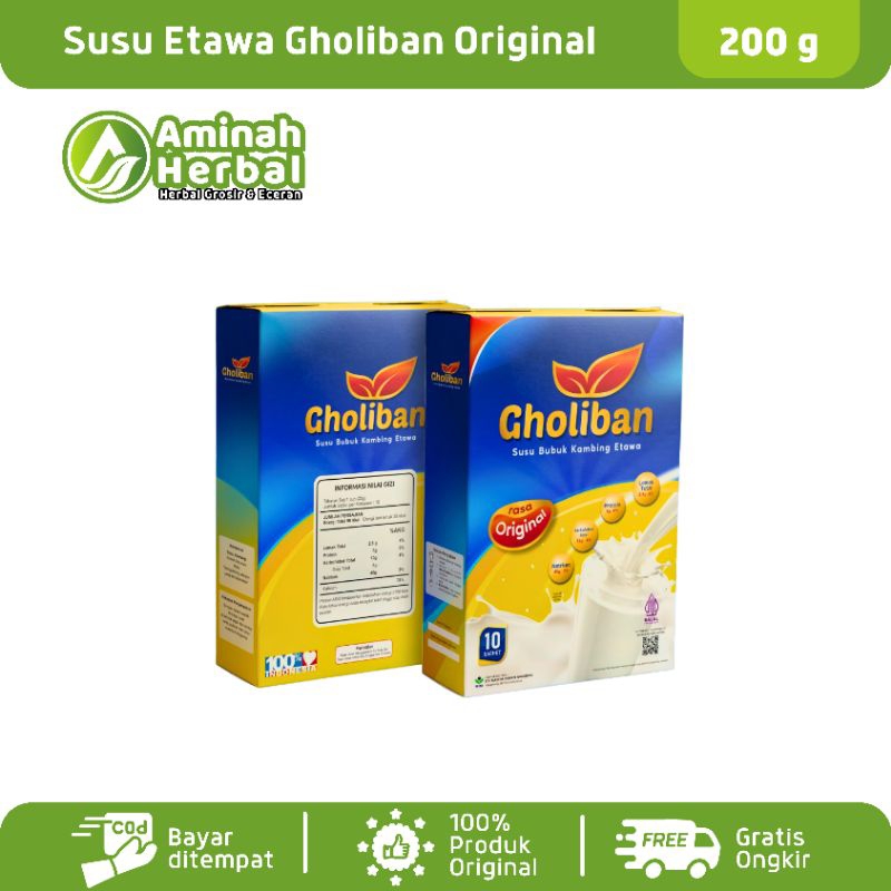 

Susu Kambing Etawa Gold Gholiban Original