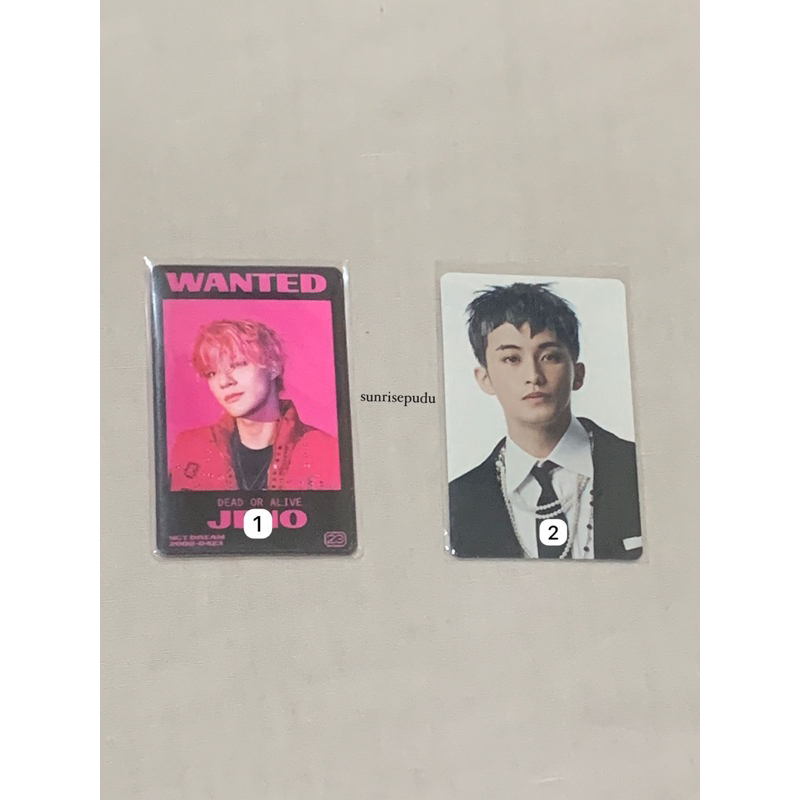 [READY INA] WTS Photocard Official NCT DREAM JENO LENTI GLITCH MODE MARK NAIL GLAZE GLITCH MODE